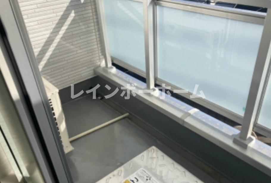 バルコニー　陽当たり良好なバルコニーです