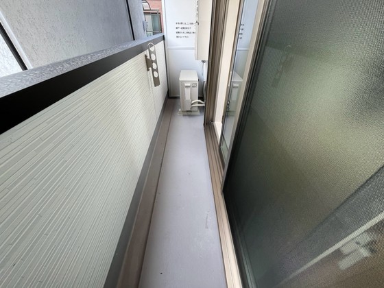 バルコニー　※別部屋の写真です