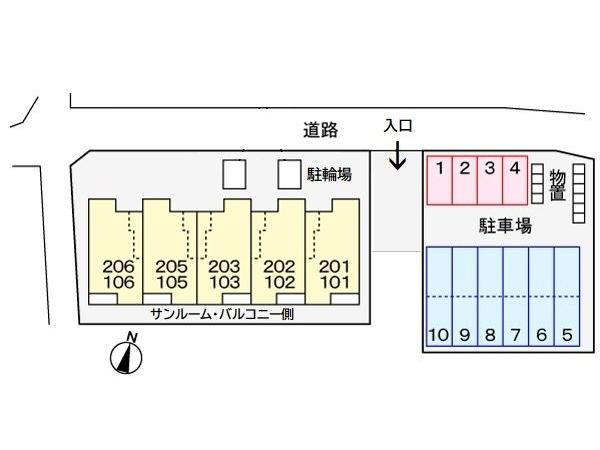駐車場　駐車場