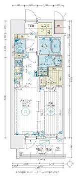 エステムコート名古屋 TWIN EASTの間取り写真
