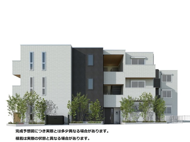 建物外観　※完成予想図につき、実物とは多少異なる場合があります。