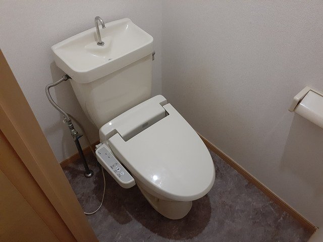 トイレ　トイレもきれいです