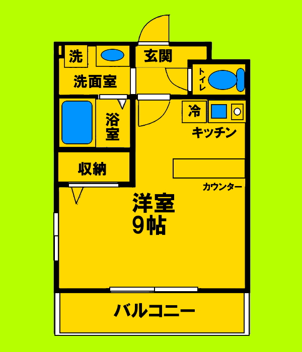 地下鉄御堂筋線 江坂駅 徒歩15分 3階建 築26年の間取り写真