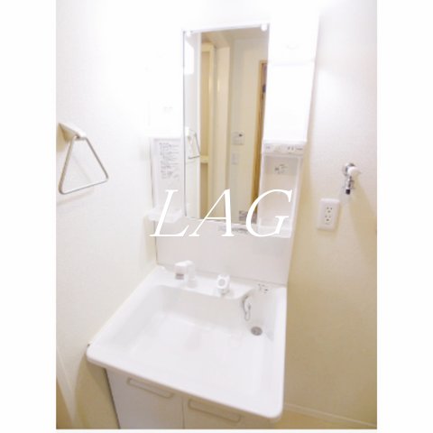 洗面設備　洗面台です。
