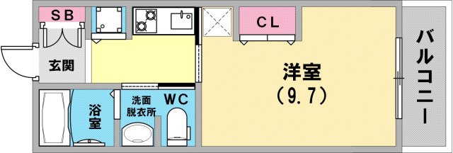 KDXレジデンス甲南山手の間取り写真