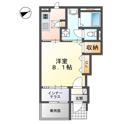 BERG Wの間取り写真