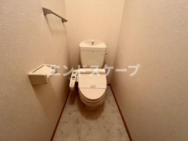 上信電鉄 南高崎駅 徒歩27分 2階建 築20年のトイレ写真