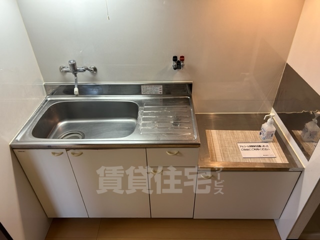 阪急京都線 南茨木駅 徒歩11分 3階建 築40年のキッチン写真