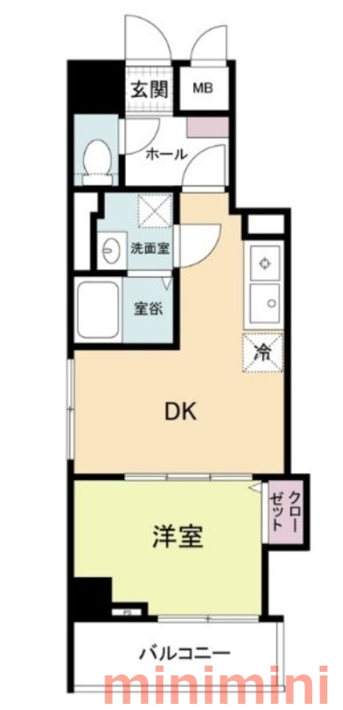 ＪＲ東海道本線 摂津富田駅 徒歩10分 6階建 築3年の間取り写真