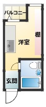 RIZEONE東住吉IIの間取り写真