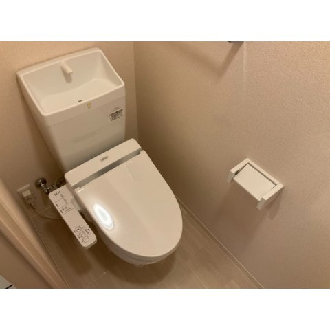 ＪＲ上越線 高崎問屋町駅 徒歩19分 2階建 築10年のトイレ写真