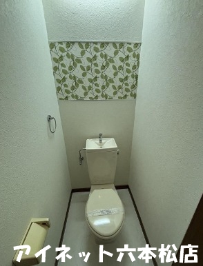 トイレ　落ち着く空間ですね。