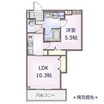 太茂ハイツの間取り