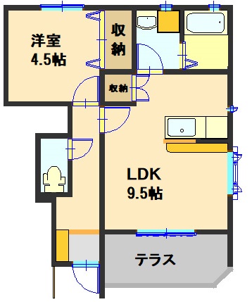 ヴァンヴェールの間取り