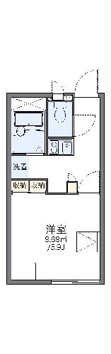 レオパレスカスミの間取り