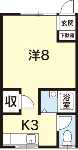 武井ハイツの間取り