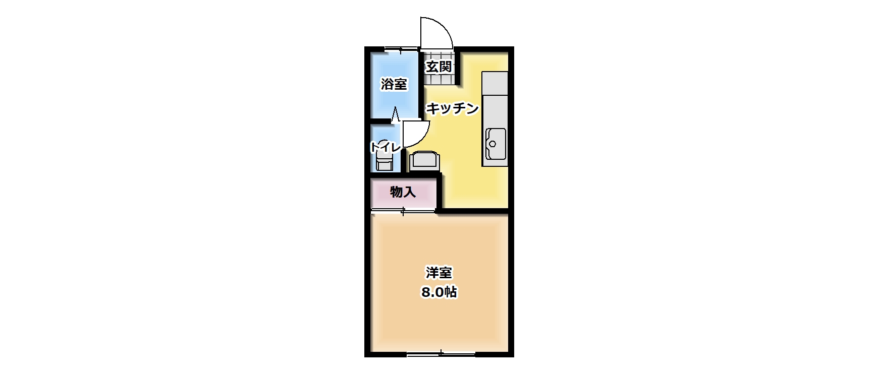 マンリョウIIの間取り