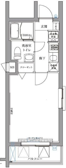 板橋区三園のマンションの間取り