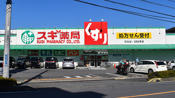 【板橋区三園のマンションのドラックストア】