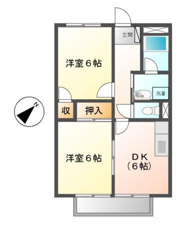 サープラスIIオカダの間取り