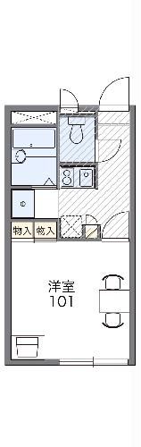 レオパレスｆｌｏｗｅｒの間取り