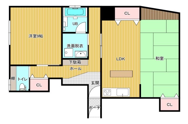 鷲崎ビルの間取り