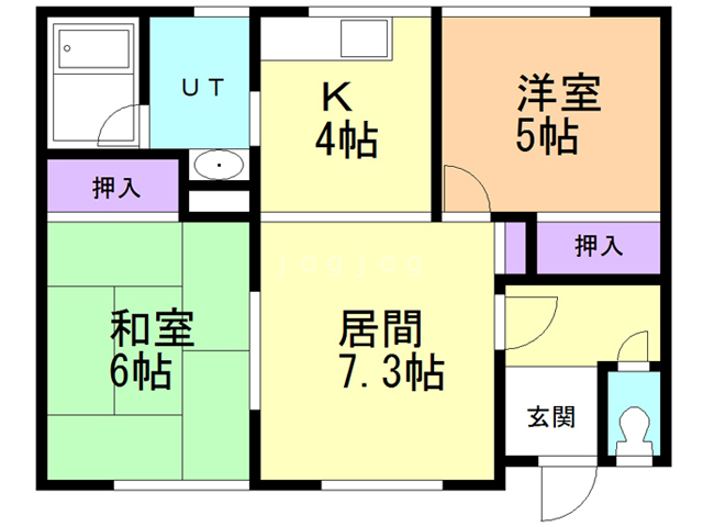 東和ハイツの間取り