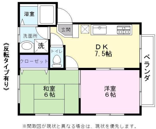 アグリヒサシの間取り