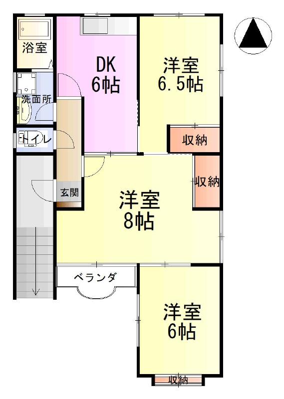 グリーンポート徳間の間取り