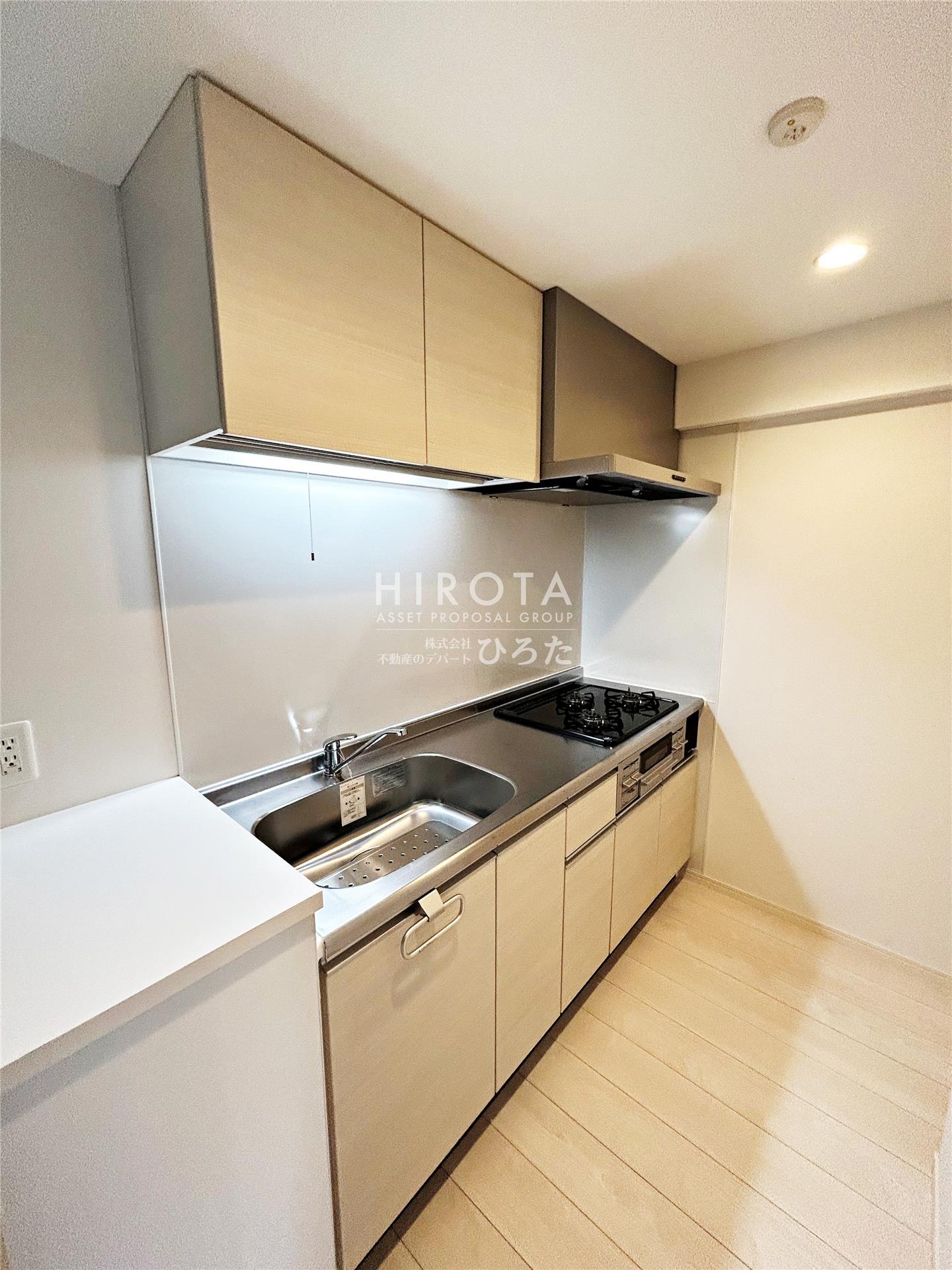 キッチン　2階モデルルーム