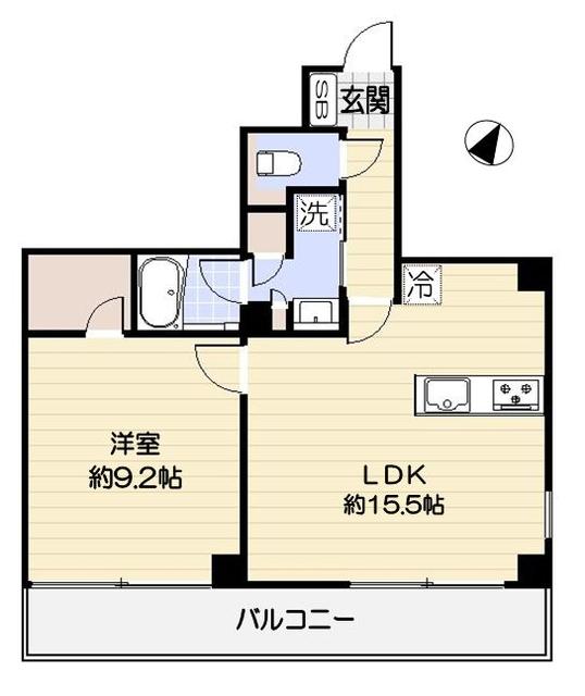 エアデージ田園調布の間取り