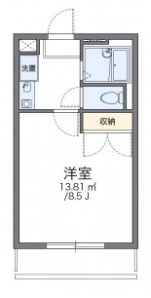 神奈川県川崎市宮前区平１（アパート）の賃貸物件の間取り