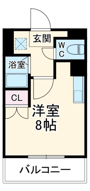 長久手市岩作中島のマンションの間取り