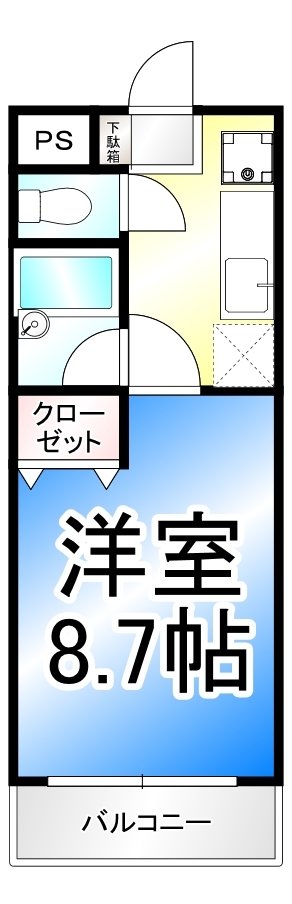 ブラウンヒルズ3番館の間取り