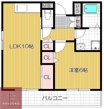 ニューフレンドマンションの間取り