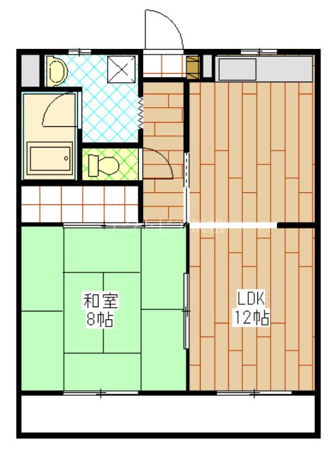 Raffine泉の間取り