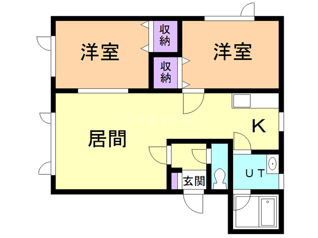 エスティＫ・Ｈの間取り