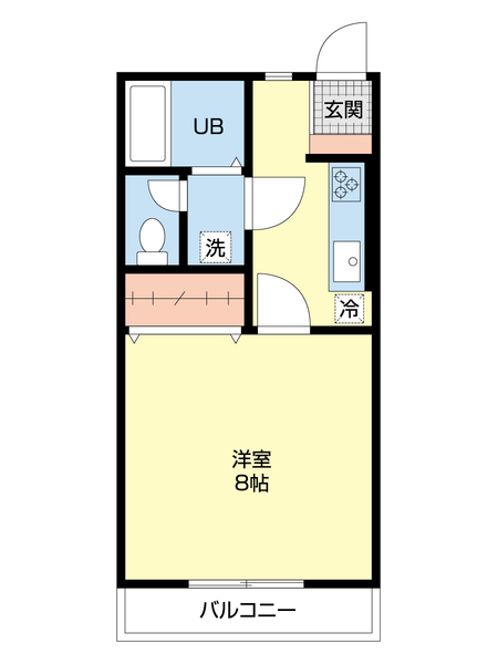 コーポ西村の間取り