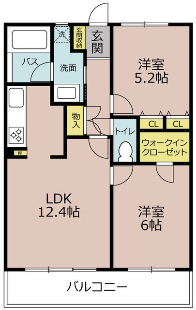 アドバンテージ亀岡の間取り