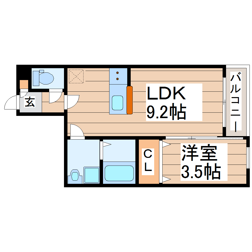 fleul葉山の間取り