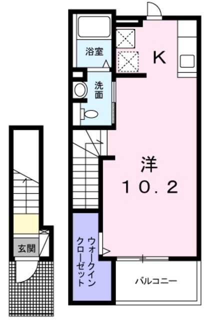 インハーリットの間取り