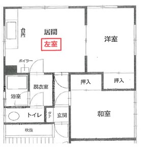 釧路市愛国西の間取り