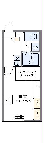 レオパレス光陽２８の間取り