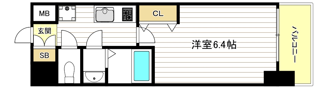 住之江公園レジデンスの間取り