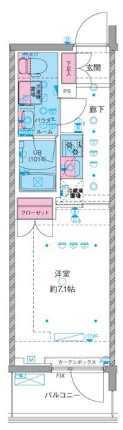 ジェノヴィア横浜石川町の間取り