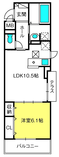 パインヴィレッジの間取り