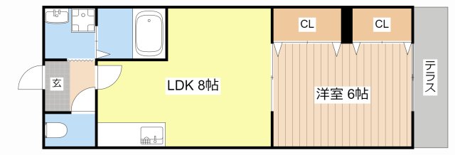 セイコーズマンション日野の間取り