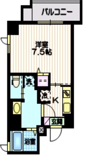 朝日マンションの間取り