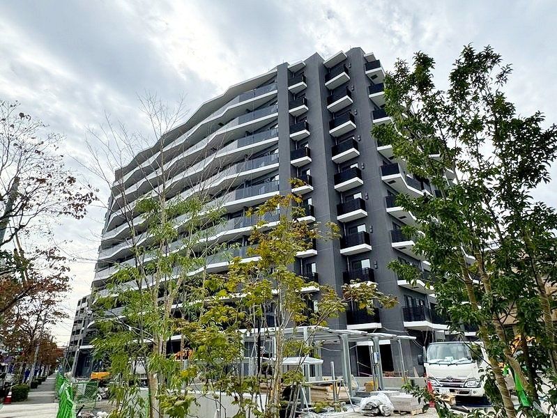 【北区東十条のマンションのエントランス】