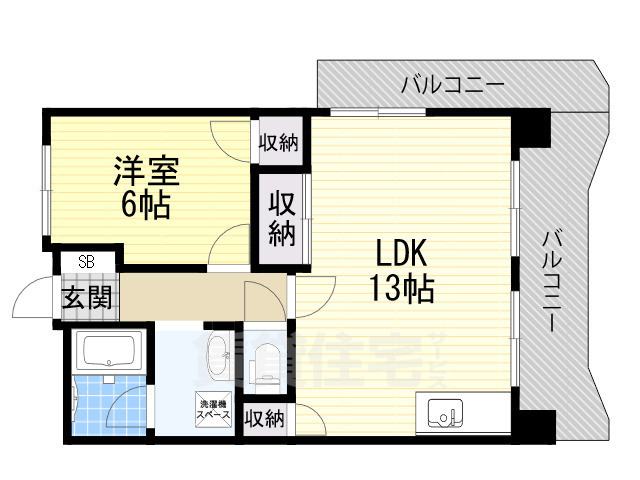 グランデあんごの間取り